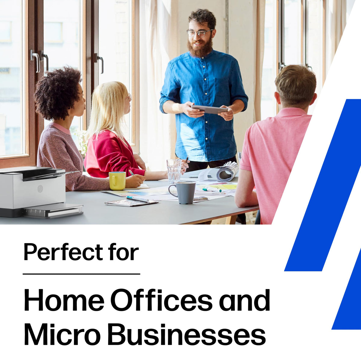 HP LaserJet M209d Laser Printer, Black and White, Automatic Duplex, Wired Connection Only (USB Cable Included), Best-for-Home Office (8J9L0F)