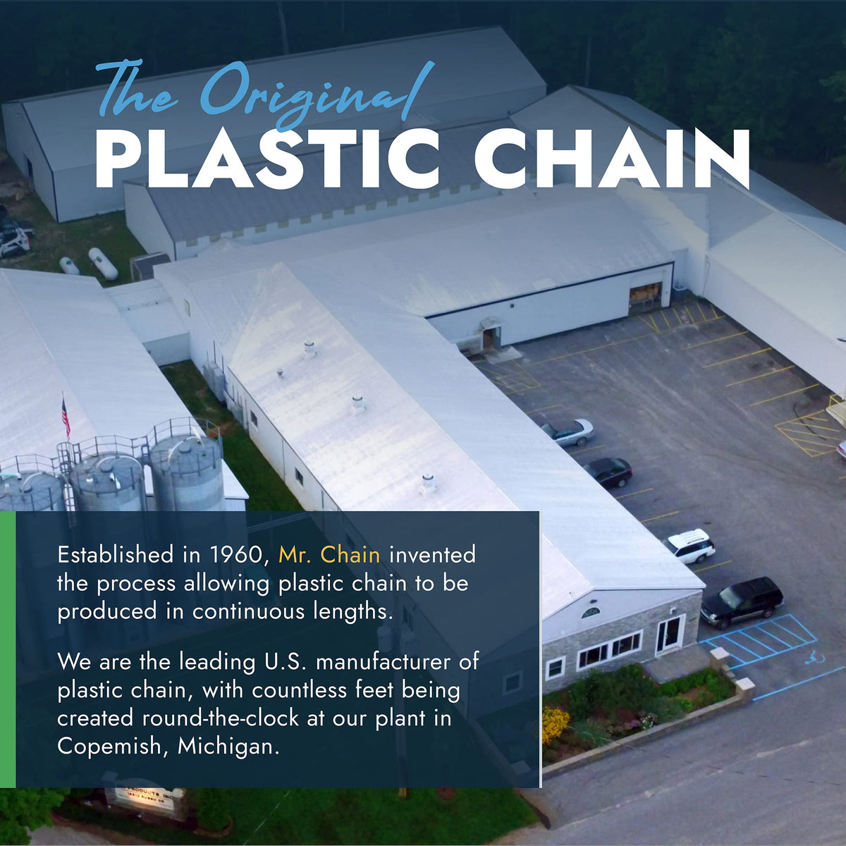 Mr. Chain Plastic Barrier Chain, Khaki Gold, 1.5-Inch Link Diameter, 25-Foot Length (30007-25)