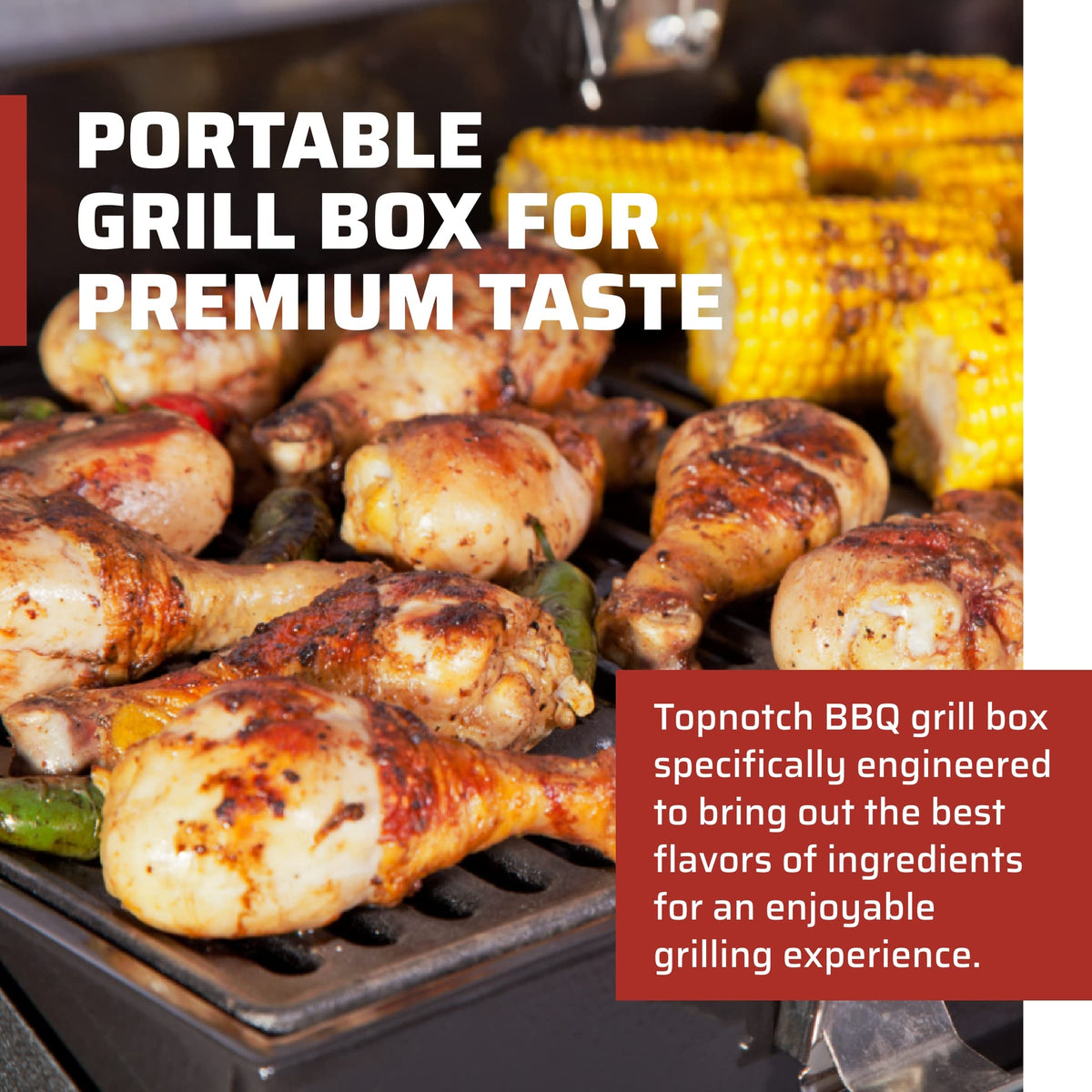 Camp Chef BB90L Professional Grill Barbecue Box for 16" Orange Flame Stoves