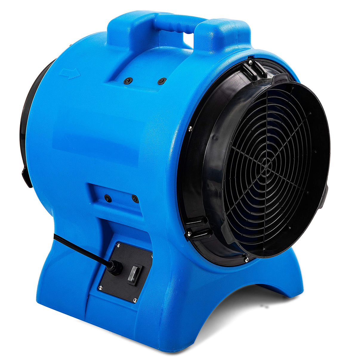 MOUNTO 1HP 3000cfm 12inch Industrial Axial Blower Ventilation Fan Exhaust Blower
