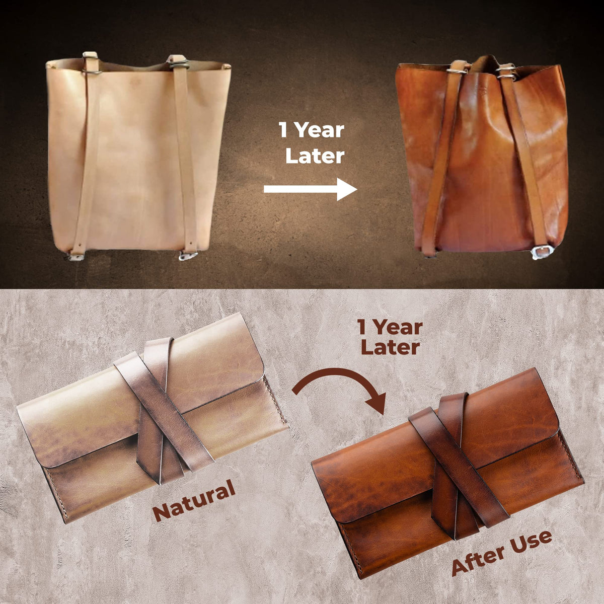 ELW Full Grain Cowhide Leather 4-5 oz [1.6-2mm] Thickness in Pre-Cut Size: 2.5-4 SQ FT, AB Grade Hide Vegetable Tanned Leather Using for Tooling, Carving, Molding, Dyeing Material for Craft, Hobby